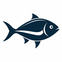 fish vector art on withe background