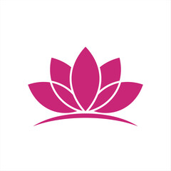 Beauty Vector lotus flowers design logo Template icon