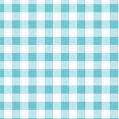 Pastel color gingham check seamless pattern design