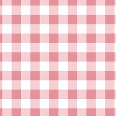 Pastel color gingham check seamless pattern design