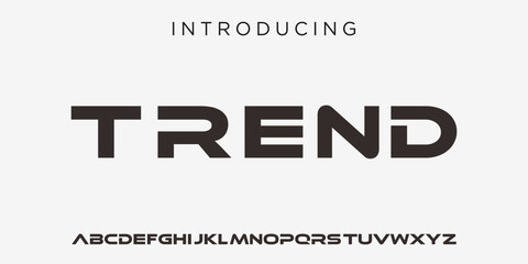 futuristic modern geometric font.  abstract alphabet digital tech font. Typography technology, electronic, movie, digital, music, future, logo creative font. vector illustration