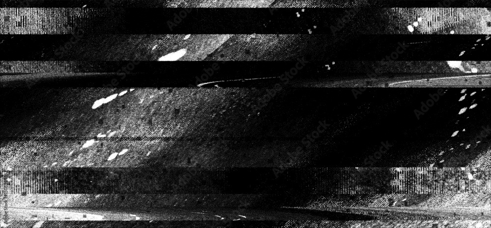 Poster film filter style background with visual errors and artifacts creating a unique aesthetic effect dur