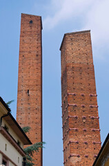 medieval towers, Pavia, Lombardy, Italy