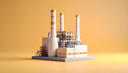 oil refinery factory