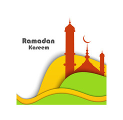 vector illustration of mosque