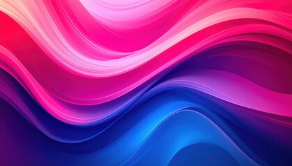 Abstract Colorful Wavy Background Design