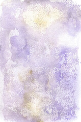 Abstract watercolor background, watercolor texture for textiles, packaging, greeting cards, wallpaper.