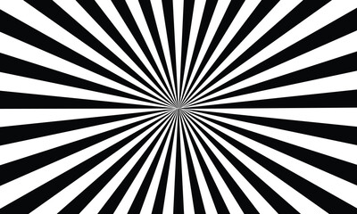 Abstract background with Classic vintage sun rays pattern. 