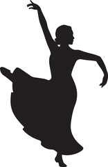 Silhouette of Dancer in a Dynamic Jumping Pose Vector

Elegant Female Dancer Performing a Dramatic Movement

Hip Hop Dancer in Powerful Motion Silhouette

Contemporary Dancer in Expressive Dance Pose 