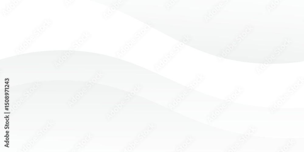 Poster abstract white background with gradient color and artistic dynamic line decoration