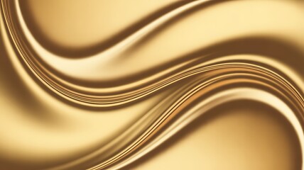 Abstract golden waves luxury background texture