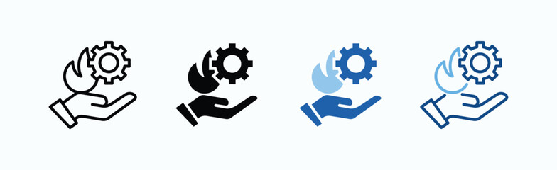 Passion Icon Sheet Multiple Style Collection Isolated Vector