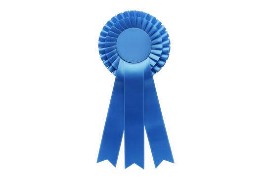 blue award ribbon