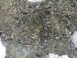 Weathered Stone Surface Texture with Rough Edges. Natural texture of an old, rough stone surface,...