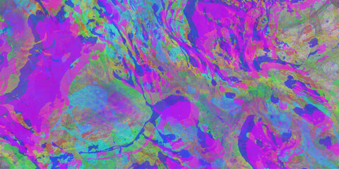 Vibrant and swirling abstract composition showcasing a multitude of colors with fluid lines and artistic texture suitable for creative design projects.