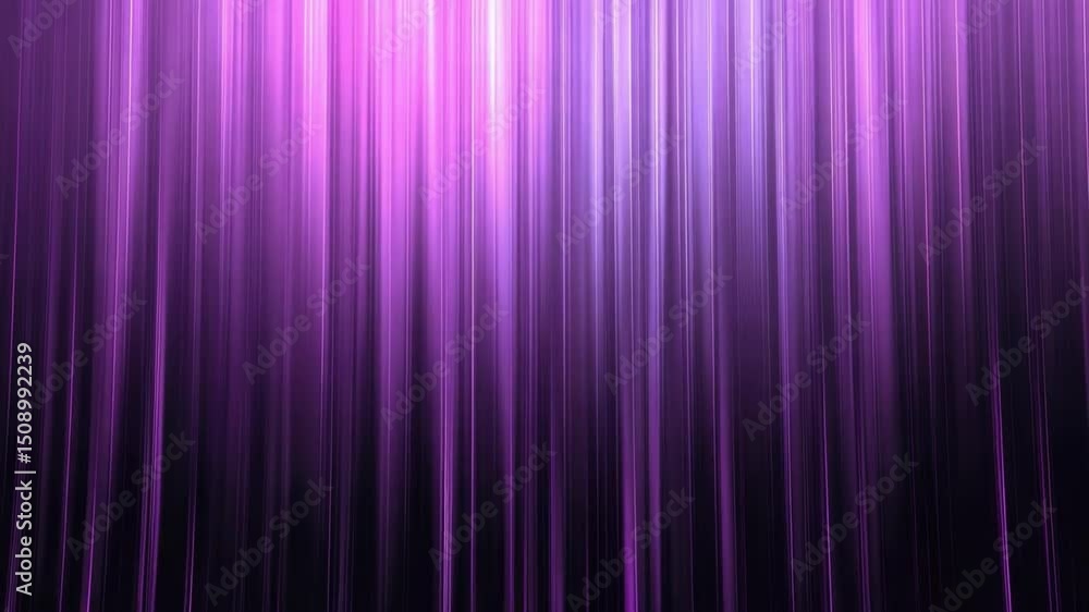 Poster abstract vertical lines in purple and blue gradient creating a dreamy and ethereal background for va