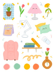 set of icons