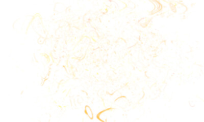 Abstract Fire Particles Overlay with Glowing Sparks and Flames for Dynamic Visual Effects