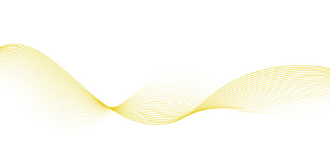 Abstract wave background with yellow line color element. Dynamic wave pattern. Modern flowing wavy lines. Suit for banner, poster, cover, brochure, flyer, website 