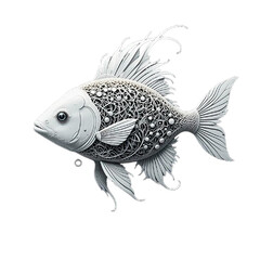 Artistic Fish Illustration