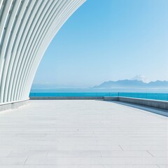 walkway to the sea