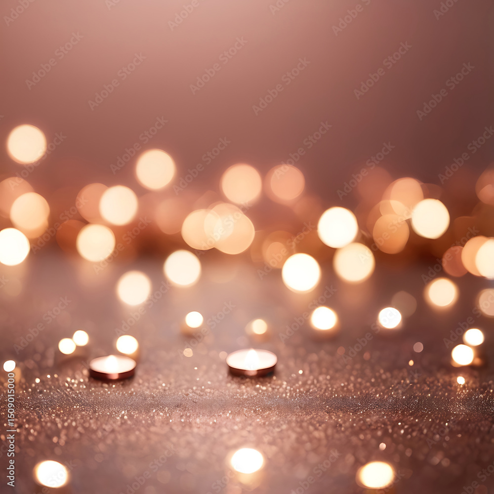Poster elegant abstract glitter background with soft bokeh lights, modern design pattern, shiny texture, de
