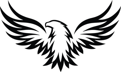 Obraz premium eagle head vector logo icon