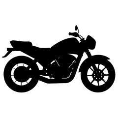 Motor bike vector illustration on a white background.