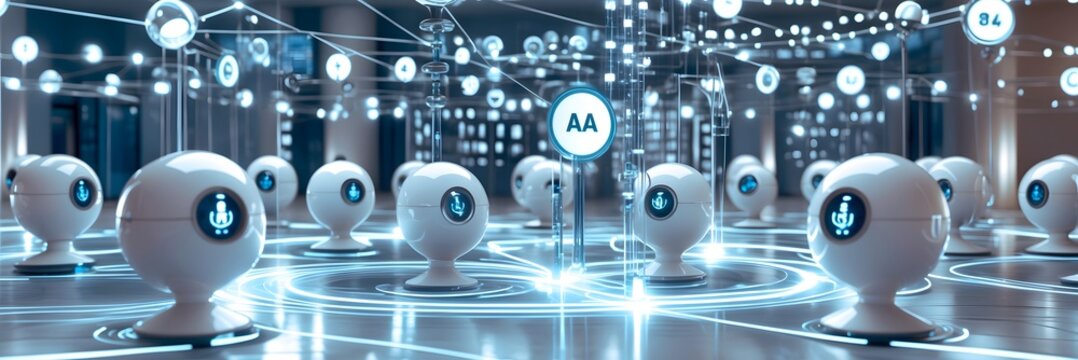 Personal AI agent: Intelligent robot program with cognitive control for task decisions. Swarm Intelligence and Artificial Intelligence Decision Making Concept