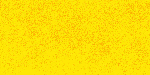Fototapeta premium Dots halftone yellow color pattern gradient grunge texture background. Dots pop art comics sport style vector illustration