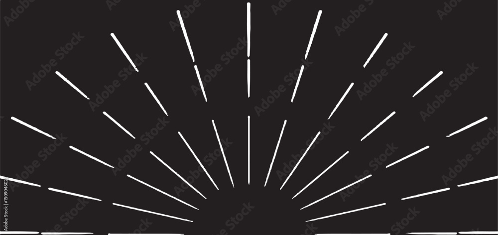Poster circular starburst explosion texture. distressed uneven grunge background. abstract vector illustrat