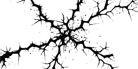 Grunge texture in black and white, Light Distressed Background. Ink Print Distress Background. Grunge Texture. Vector.
