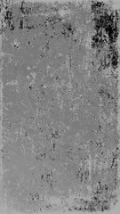 Obraz premium Black scratched grunge background, old film effect, space for text. Texture of scratches, chips, scuffs, dirt on old aged surface .