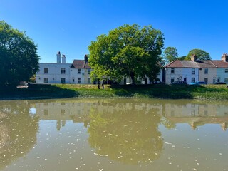 Faversham Creek in Faversham, Kent