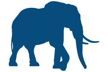 "Elegant Elephant Silhouette on a White Background"
"Majestic Elephant Silhouette: A Wild Animal Design" . eps 10