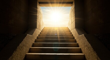 Steps Leading to the Risen Christ
