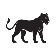 Lioness Stalking Hunting Mode