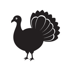 Turkey Profile Feathers Down