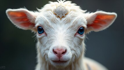 Fototapeta premium portrait of a goat