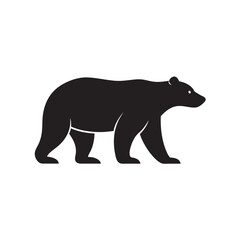 Fototapeta premium Polar Bear Walking Ice