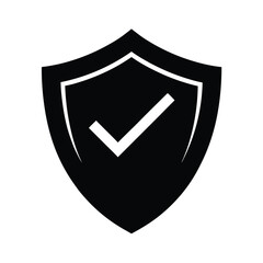 shield icon vector illustration