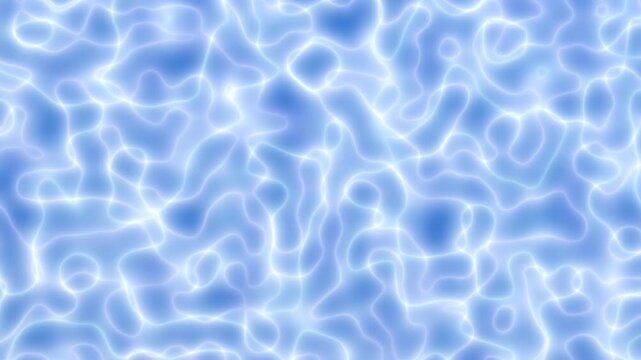 Abstract motion background shining liquid particles. 4K loop. 3D rendering