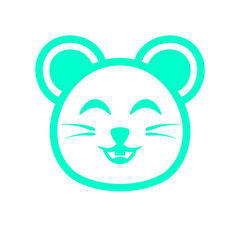 green smile rat icon