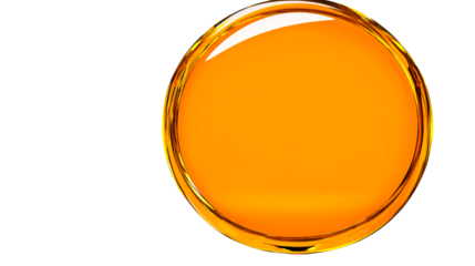 Golden circle, liquid, sphere, round shape, shining, glow, oil, «, cut out transparent"