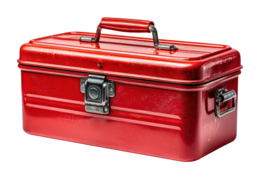 Toolbox organization tips home workshop diy guide practical environment top-down view isolated on transparent background