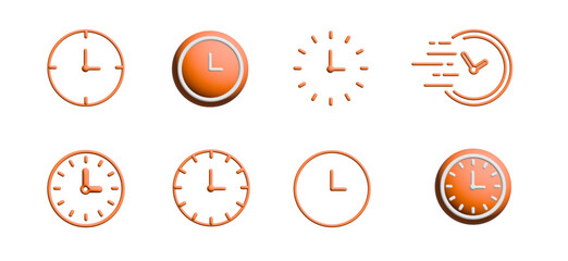 Clock 3d