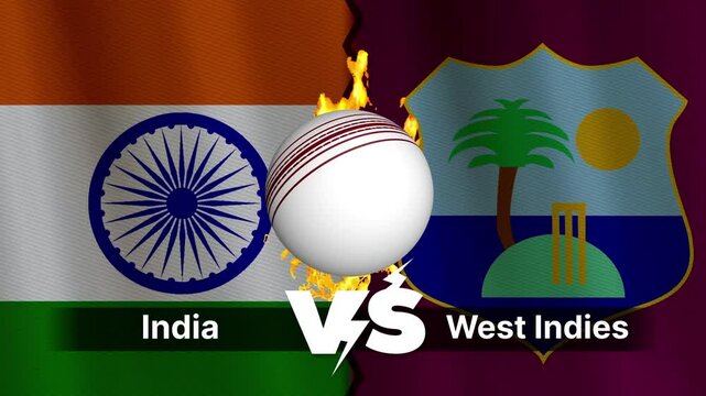 India vs West Indies Cricket Match Stock Video , West Indies vs India , cricket template stoke video , 4k