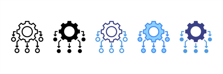 Resource Allocation Icon