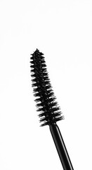 Close-up of black mascara wand
