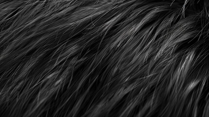 black hair texture